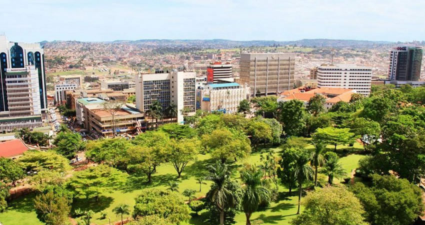 Entebbe on the shores of Lake Victoria