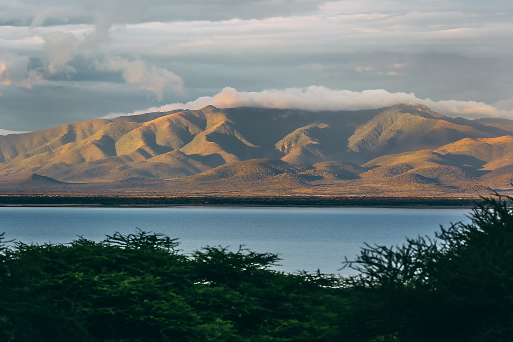 Lake Manyara landscape in Tanzania