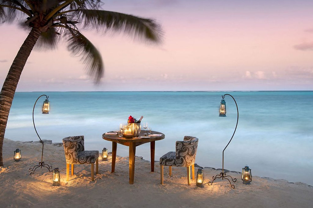 Romantic Zanzibar beach experience